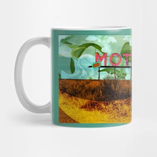 John Margolies Motel Sign Remix Mug